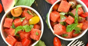 Watermelon Tomato Salad FB